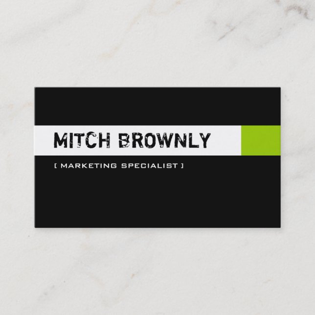Cartes de visite monogrammes (Devant)