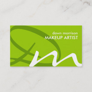 Cartes de visite mous de monogramme