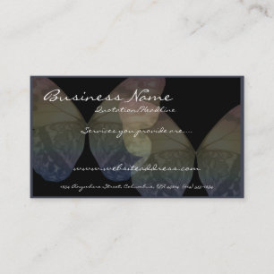 Cartes de visite mous de papillons