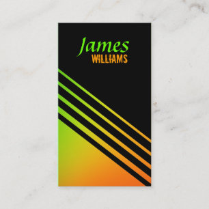Cartes de visite noirs