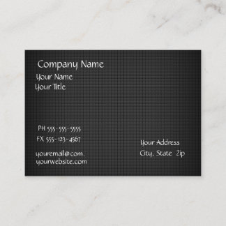 Cartes de visite noirs de cube