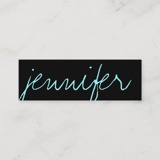 Cartes de visite nommés (Devant)