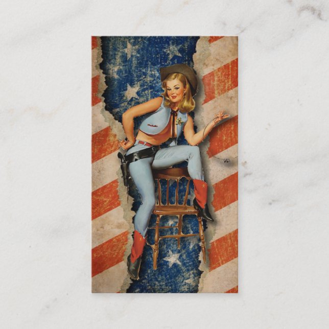 Cartes de visite occidentaux patriotiques de (Devant)