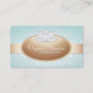 Cartes de visite organiques personnalisables de