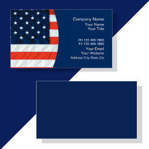 Cartes de visite patriotiques