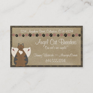 Cartes de visite :: Pays Ange Chat
