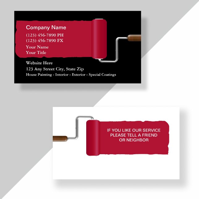Cartes de visite peintres (Créateur téléchargé)