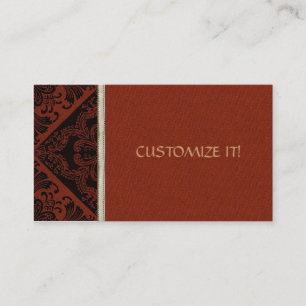 Cartes de visite PERSONNALISABLES de concepteur