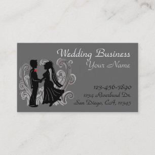 Cartes de visite personnalisables de mariage