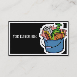 Cartes de visite personnalisables de service de