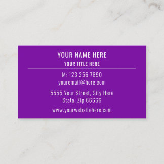 Cartes de visite personnalisées avec votre propre 