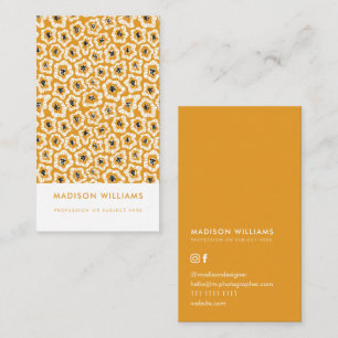 Cartes de visite personnalisées minimalistes éléga