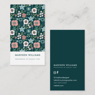 Cartes de visite personnalisées minimalistes éléga