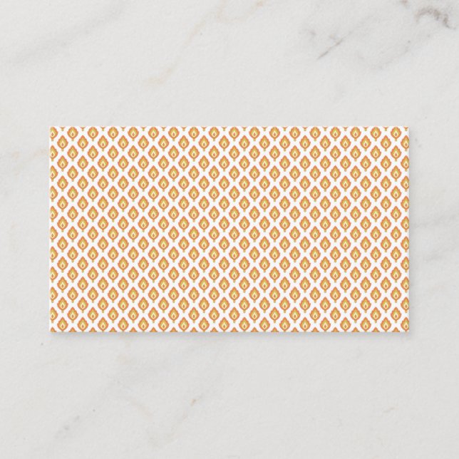 Cartes de visite personnalisées. Typographie color (Devant)