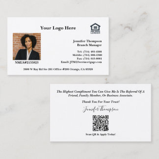 Cartes de visite personnalisés de marque professio