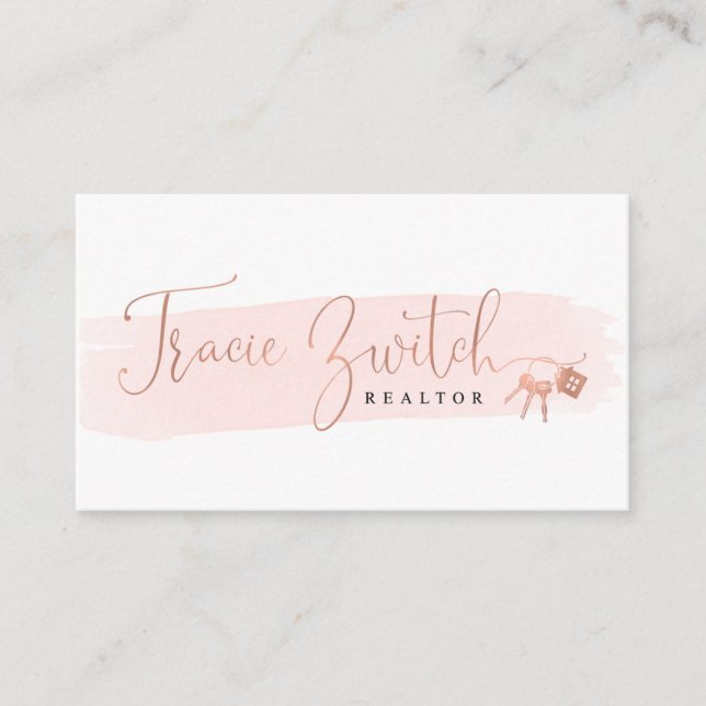 Cartes de visite personnalisés de Tracie Zwitch (Devant)