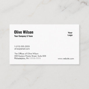 Cartes de visite personnalisés - Faites une impres