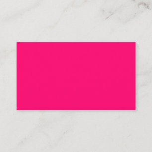 Cartes de visite Personnalisés Neon Rose - Éteigne