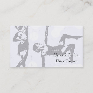 Cartes de visite personnalisés par studio de danse