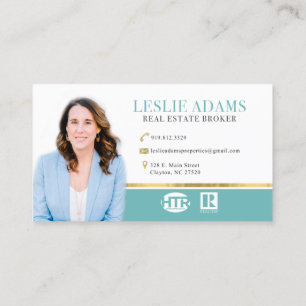 Cartes de visite personnalisés pour Leslie Adams