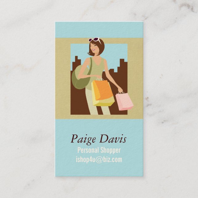 Cartes de visite personnels de client (Devant)