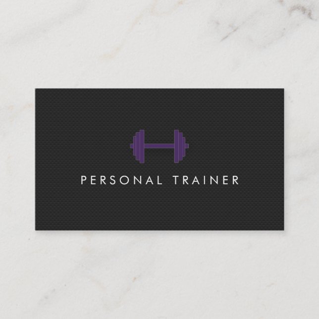 Cartes de visite personnels simples de forme (Devant)