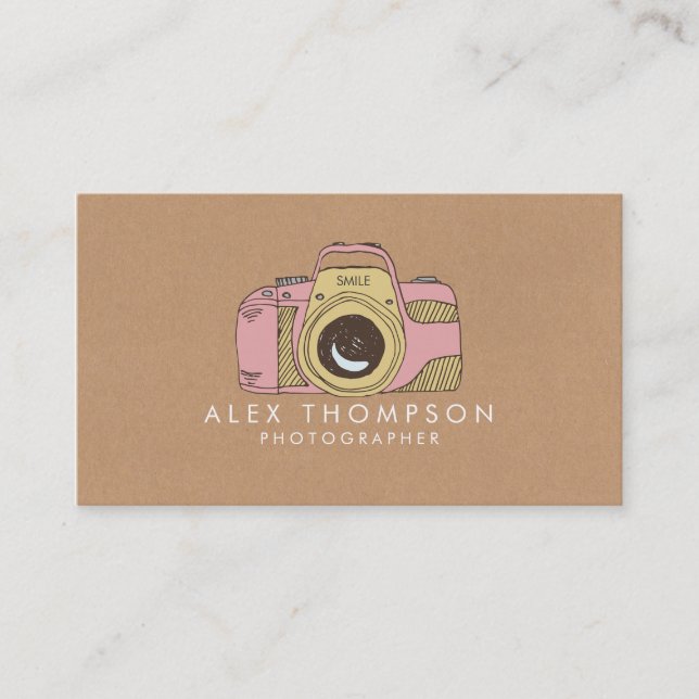 CARTES DE VISITE photographes DSLR (Devant)