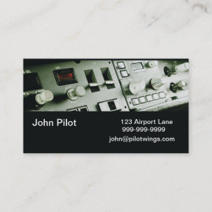 Cartes de visite pilotes d'instruments