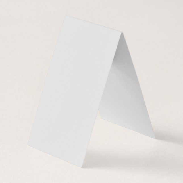 Cartes de visite pliées | Bifold & Accordion (Dos)