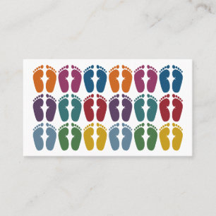 Cartes de visite podiatristes de Cute Feet