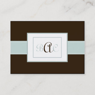 Cartes de visite potelés chics de Bryn
