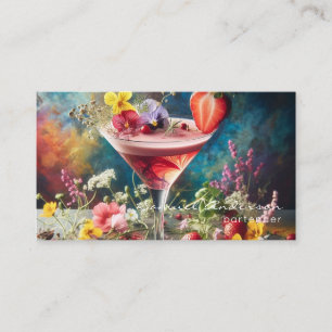 Cartes de visite pour barman