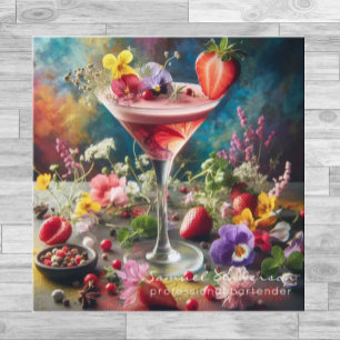 Cartes de visite pour barman