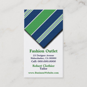 cartes de visite Pour Costumes Mens Clothier