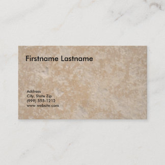 Cartes de visite pour des affaires d'huile