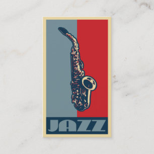Cartes de visite pour des saxophonistes