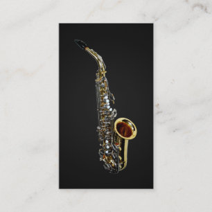 Cartes de visite pour des saxophonistes