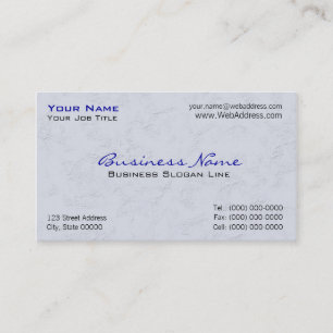 Cartes de visite pour la construction