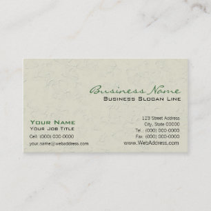 Cartes de visite pour la construction