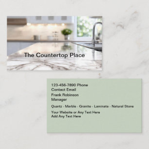 Cartes de visite pour l'entreprise de construction