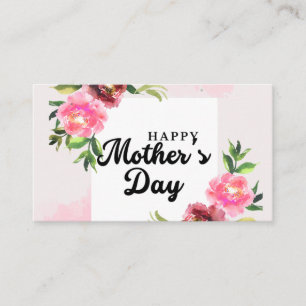 Cartes de visite pour l'heureuse journée Mather