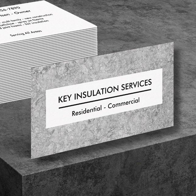 Cartes de visite pour l'isolation (Créateur téléchargé)