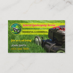Cartes de visite pour paysagistes