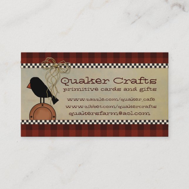 Cartes de visite primitifs (Devant)