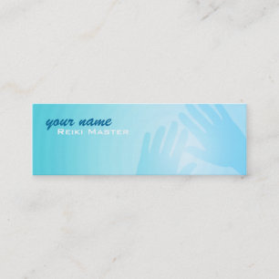 Cartes de visite principaux maigres de Reiki