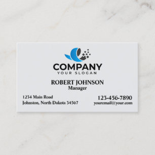 Cartes de visite professionnelles avec votre logo