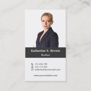 Cartes de visite professionnelles modernes vertica