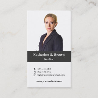 Cartes de visite professionnelles modernes vertica