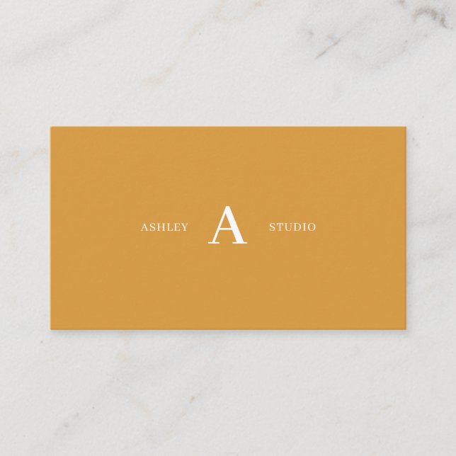 Cartes de visite professionnelles simples minimale (Devant)