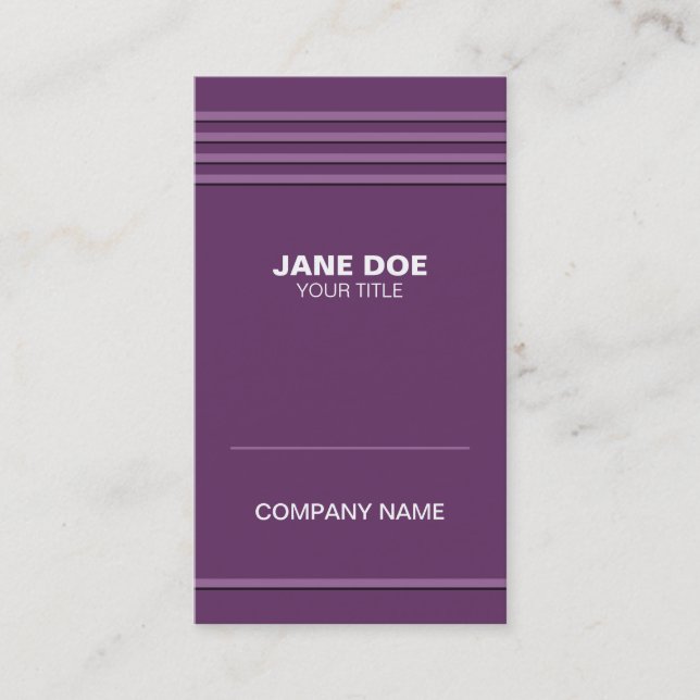Cartes de visite professionnels (Devant)